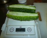 ゴーヤのオリーブオイル和え作り方1写真