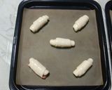 ロースハムのロールパン♡作り方1写真