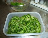 ゴーヤのオリーブオイル和え作り方4写真