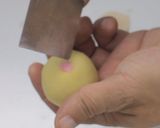 菊の練り切り作り方7写真