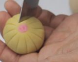 菊の練り切り作り方8写真