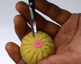 切菊　（練り切り）作り方9写真