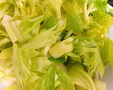 大量消費にセロリとジャコのあっさり炒め作り方1写真