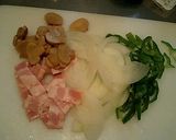 シンプル♪ナポリタン目玉焼きのせ作り方2写真