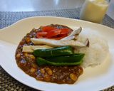 簡単！厚切りトマトの鉄板焼きカレー☆彡作り方6写真