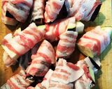 簡単！茄子のジューシー肉巻き作り方2写真