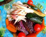 ゴロゴロ茄子南蛮そうめん☆作り方7写真