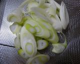 ねぎとコーンの簡単スープ作り方1写真