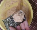 簡単✩鶏ひき肉で磯辺揚げ作り方4写真