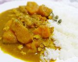 南瓜と鶏肉の秋カレー♡作り方8写真