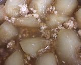 優し〜い味♡①冬瓜と鶏挽肉の煮物作り方7写真