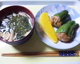 畑のお肉 de ピーマンおくるみ作り方5写真
