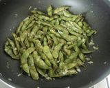 枝豆アレンジ♪枝豆のネギ塩ダレ炒め作り方3写真