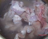 ことこと煮るだけ♪美味しい☆もつ煮作り方1写真