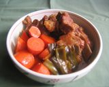 スペアリブor鶏手羽のオレンジジュース煮作り方5写真