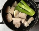 豚バラと厚揚げのトロトロ煮込み♡臭みゼロ作り方2写真