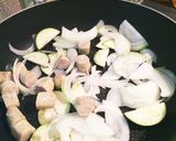 簡単残り物！玉ネギとナスのポン酢炒め作り方1写真