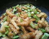 大根の葉炒め作り方3写真