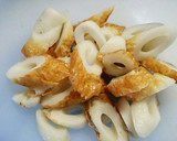 キャベツと竹輪のマヨ醤油炒め作り方1写真