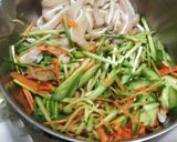 さっぱりコリコリ♪ミミガーの野菜ポン酢作り方5写真