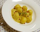 カレー風味ソースのチーズニョッキ作り方12写真