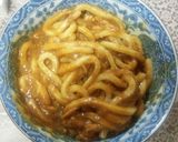 即席！具なしで美味しい♪カレーうどん♡作り方10写真