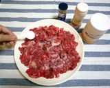 【マゼカル】牛肉と茄子のオイスター炒め作り方2写真
