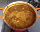 合挽き肉の夏野菜ドライカレー作り方3写真