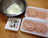 ふわふわつくね♪作り方1写真