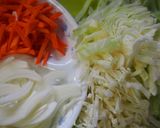 そうめん南瓜で♪フェイク焼きそば作り方3写真