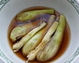 茄子の煮びたし風そば作り方4写真