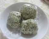 青のり&ごま入り✿高野豆腐のチーズボール作り方5写真