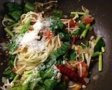 アンチョビとトマトのダイエットパスタ作り方10写真
