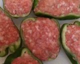 ♪肉詰めピーマンの照焼♪作り方3写真
