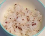 梅ごはんの豚そぼろ丼作り方4写真