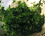 自家製☆ほうれん草の生パスタ★作り方1写真