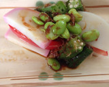 夏野菜とかまぼこの簡単サラダ作り方3写真