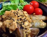 茄子と鶏挽肉のピリ辛ごま麻婆作り方4写真