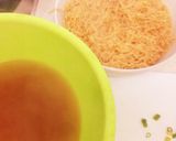 絶品！釜玉チキンラーメン作り方2写真