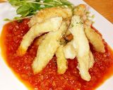 鶏胸肉スティック揚げ 簡単チリソース♡作り方7写真