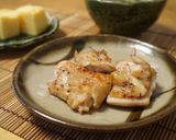 皮がパリパリ☆鶏もも肉のハーブレモン焼き作り方6写真