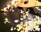 秋野菜、きのこたっぷり塩麻婆豆腐♡作り方2写真
