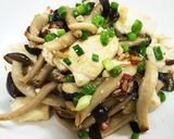 秋野菜、きのこたっぷり塩麻婆豆腐♡作り方7写真