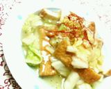 白菜と厚揚げの洋風炒め☆コンソメ味作り方5写真