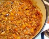 無水鍋で作る夏野菜のキーマカレー作り方5写真