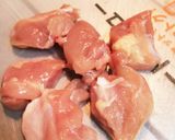 簡単、とりもも、焼鳥串打ち方作り方2写真