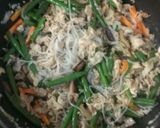 いんげんが好きになる！春雨と豚肉炒め作り方5写真