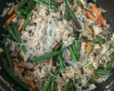 いんげんが好きになる！春雨と豚肉炒め作り方5写真