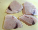 簡単・メカジキ揚げ浸し♫作り方1写真