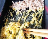一歳＊鶏そぼろ丼作り方3写真